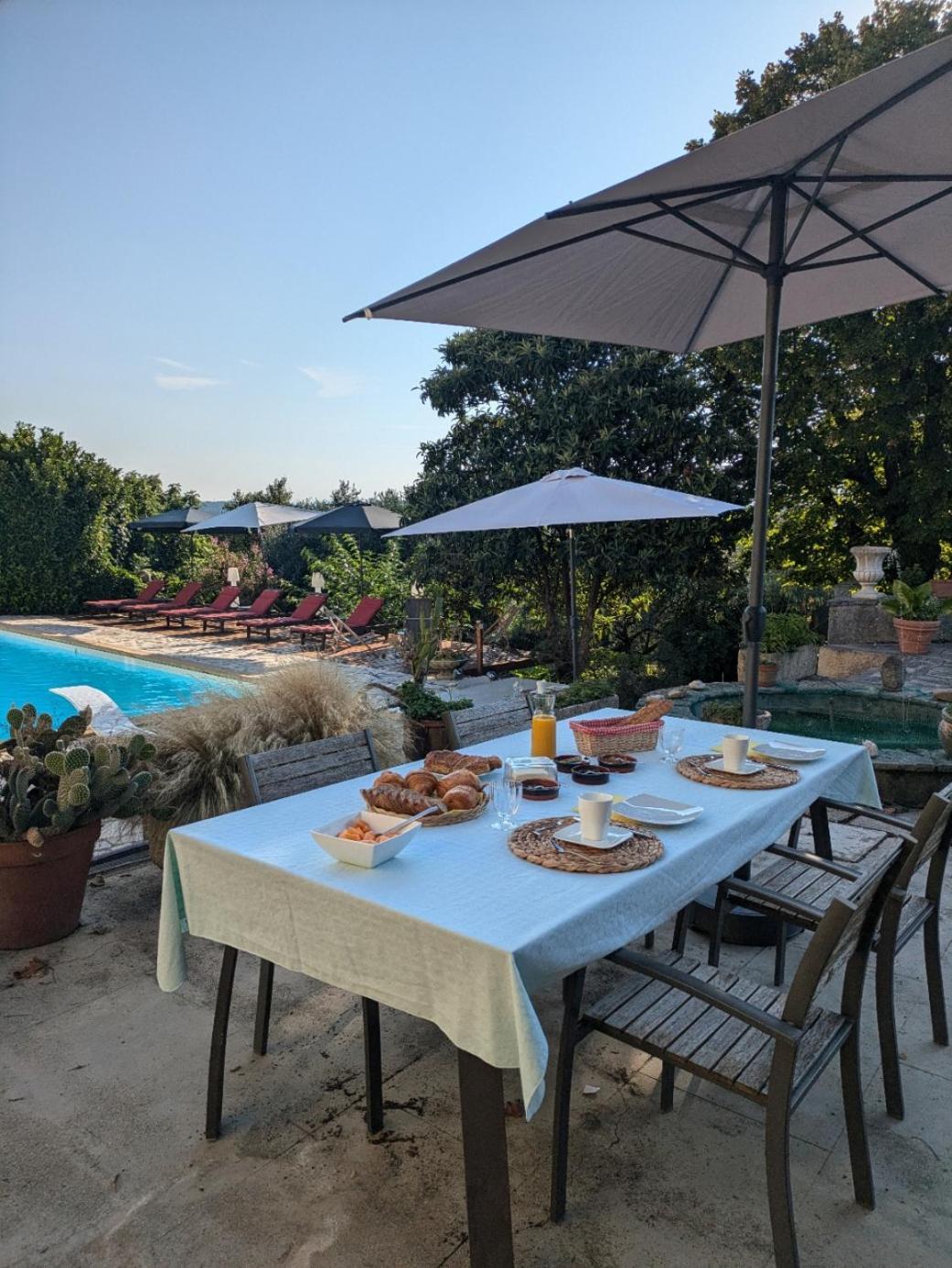 Le Domaine Du Soulier -Gite Et Chambres D'Hotes - La Maison Du Gardien Tornac Zewnętrze zdjęcie